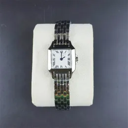 Business panthere relógio masculino quartzo montre aaa relógio casual street square orologio relógios de designer populares de luxo bisel de diamante pequeno casual dh013 C23