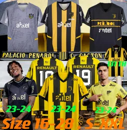 22 23 24 Uruguay Penarol Home Away 3rd 131th Soccer Jerseys Mememorative Edition 2023 2024 Club Atletico Penarol C Rodrigue Gargano Shirds Mens Size S-XXL