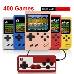 Портативные игровые игроки 400 в 1Video Game Console Retro Portable Mini Handheld Game 3,0-дюймовая цветная ЖК-ЖК-игра детская игра встроенные игроки 400 игр 230715