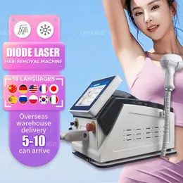 Máquina de depilação profissional profissional de diodo laser 808nm 2000 w de alta potência 755 808 1064nm depilador a laser para salão de beleza
