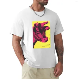 Polos masculinos Andy Warhol | T-Shirt Vaca T-Shirt Man For A Boy Sweat Shirts Mens Graphic T-shirts Big And High
