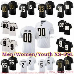 Anpassad S-6XL NCAA UCF Knights Football Jersey 18 Shaquem Griffin 16 Brock Hansel 9 Timmy McClain 26 Chris Bowerfind 1 Javon Baker 14 Andrew Dickson 0 Johnny Richardson