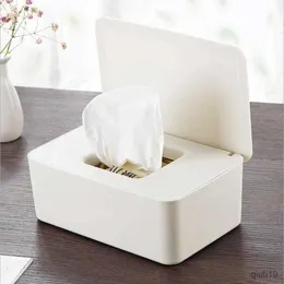 Tissue Boxes Napkins Wet Tissue Box Desktop Seal Baby Wipes Paper Storage Box Household Plastic Saszetka Na Chusteczki Napkin Holder R230715