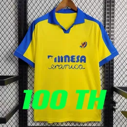 100th Villarreal CF S. Cazorla Soccer Jerseys 22 23 24 Home 100. rocznica Geraro Bacca Chukwueze koszulka Paco Alcacer Moi Parejo A.pedraza Football Mundlid