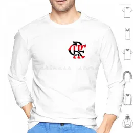 Мужские толстовки Clube de Regatas do Flamengo Hoodie Cotton с длинным рукавом бразильский спорт Джаниро Виа