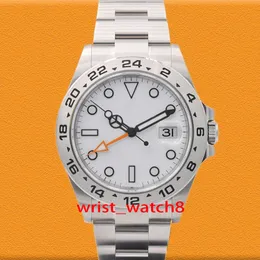 Męskie zegarek luksusowe designerskie zegarki 42 mm czarna tarcza automatyczna mechaniczna eta2836 Modna klasyczna stal nierdzewna wodoodporna wodoodporna świetlisty szafir