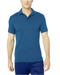 Erkek Polos Erkek Merino Yün Polo Gömlek% 100 Merino Yün Erkek Kısa Kollu Polo Gömlek Üst Hafif Base Katmanı Nefes Alabilir ABD Boyutu S-2XL 230714