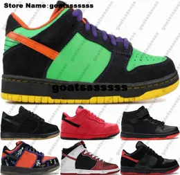 Designer Sneakers Size 13 Dunks Low Shoes SB Mens Trainers Casual Black Pack Halloween Women Zapatillas Running Big Size 12 Us 13 Us13 Sport Eur 47 Day of the Dead