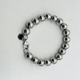 10mm Perlenkette Armbänder Frauen Stränge Edelstahl Paar Schmuck Geschenke für weibliche Accessoires