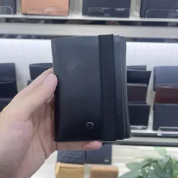 Portfel Holder Luksusowy projekt projektantki Krótka karta kredytowa dla kobiet moda Mini Portfel Karta kredytowa Monety Monety Pocket Monety Folder Załączone pudełko