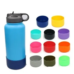 Water Bottles Sile Cup Er Stainless Steel Bottle Sleeve Vacuum Cups Ers High Quality Portable Outdoor 5 5Xy Ww Drop Delivery Home Ga Dhwnp