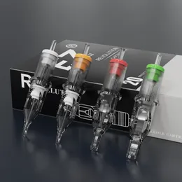 Tatueringsnålar 20st Mixed Size 3RL 5RL 5RM 7RM EZ Rotary Ink Cartridge Tattoo Needle For Permanent Makeup On Tattoo Pen Machine 230715