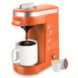 1 Stück, bereiten Sie köstlichen Kaffee in Sekundenschnelle mit der CHULUX Upgrade-Einzelportionskaffeemaschine zu – 12 Unzen schnelles Brühen, automatische Abschaltung und Ein-Knopf-Bedienung, Kaffeezubehör