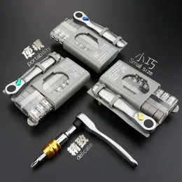 Screwdrivers mini Ratchet wrench Screwdriver bit set Multifunctional Special shaped slotted phillips screwdriver hand tools 230714