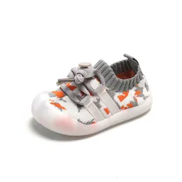 Sneakers Zzfaber Soft Toddler Buty Kids Slip na oddychającej siatce Non poślizg Elastyczne dla dzieci dla dzieci chłopcy 230714