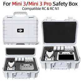 Kamera Çantası Aksesuarları DJI Mini 3 Depolama Kutusu Taşınabilir Bavul Sabit Kabuk DJI Mini 3 Pro Patlama geçirmez Aksesuar Saklama Kutusu 230714