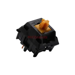 Keyboards Gazzew Boba BLACK U4t Thocky Tactile Switches for Mechanical Keyboard Customization 5pin 62g 68g Bottom 230714