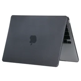 MacBook -fodral för MacBook Air Pro 13 14 16 tum Frost Hard Front Cover Helkropp Matt Point Apple Laptop Shell A1932 A1706 A2442 A2485