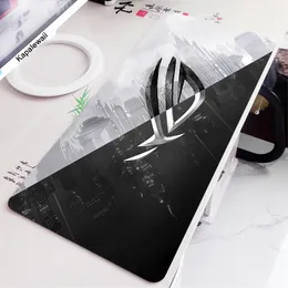 Mouse Pads Bilek Dinlenme Asus Rog Mouse Pad Oyun Aksesuarları Büyük PC Oyuncu Mausepad Halı Masası Mat XXL Klavye Kauçuk Dekoracion CS GO Mousepad 230715