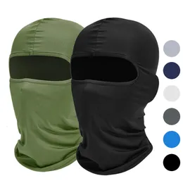 Cycling Caps Masks Cycling Balaclava Full Face Ski Mask Unisex Bicycle Hat Windproof Breathable Anti-UV Motocross Motorcycle Helmet Liner Hats 230714