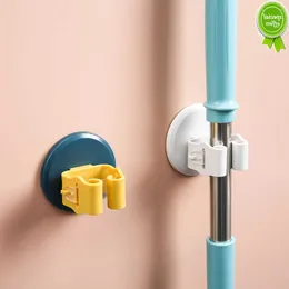 Nuovo adesivo da parete Mop Organizer Porta scopa Mop Hanger Governante Attrezzo da cucina Bagno multiuso Forti ganci