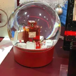 2020 New Red Electric Big Snowe Globe Classics No 5 Crystal Ball Limited Gift for VIP Customer178G