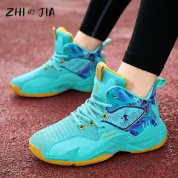 Sneakers Buty modowe dla dzieci Lekkie siatkę oddychającą Sneaker Professional Boys Anti Slip Training Basketball Footy 230714