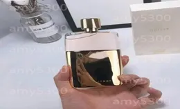 O mais recente design de luxo Colônia perfume feminino masculino 100ml culpado ouro garrafa preta versão mais alta Fragrância spray estilo clássico lo5841609