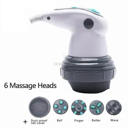 Massager twarzy elektryczny maszyna do przesuwu masażer Magnetyczna terapia odchudzająca masaż ciała narzędzie wibrujące rozluźnij wałek mięśni 230714