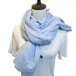 Scarves Arrival Lady Blinger Summer Spring Cotton Linen Long Big Scarf Printed Super Large Size Shawl Soft