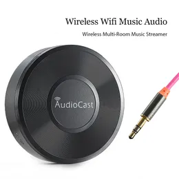Projectors M5 Audiocast Voor Airplay Draadloze Muziek Audio Luidspeker Ontvanger 24g WiFi HiFi DLNA Adapter Spotify S 230714