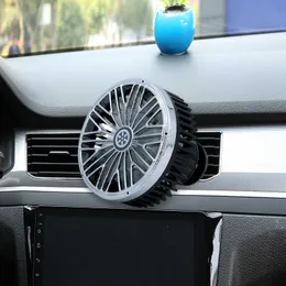 Ventiladores elétricos Ventilador de ar do carro Rotação USB Ventilador de circulação de ar Premium firmemente instalado Ventiladores de carro elétrico ajustáveis