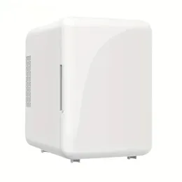 Mini-Kühlschrank, elektrische Kompakt-Kühlschränke, tragbarer 4-Liter-Mini-Beauty-Kühlschrank, Multifunktions-Hauskühlschrank, tragbarer thermoelektrischer Kühler