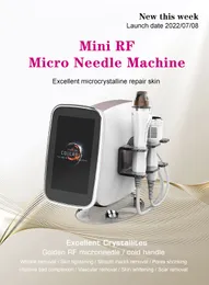 Máquina portátil de RF para clareamento da pele com microagulhamento, lifting facial, rejuvenescimento da pele, máquina para endurecimento da pele