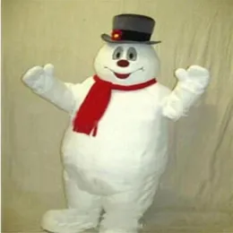 2018 Mascot City Frosty The Snowman Mascot Costume Anime Zestawy maskotka motyw fantazyjna sukienka karnawałowa 245b