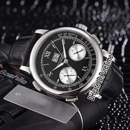 NOWY GIG DAGE DATOGraph 403 035 Automatyczna męska zegarek stalowa obudowa czarna tarcza Srebrna Daydate Dajen Watches zegarki skóra Pure267x