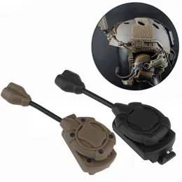 Caschi tattici Luci di segnalazione Interruttore MPLS Sistema di illuminazione per persone modulari Luce a doppia modalità per torcia per casco militare Airsoft 230715