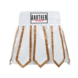 شورت الرجال Muay Thai Boxing Shorts الرجال النساء الأطفال MMA الفنون القتالية Sanda BJJ قتال Jujitsu القتال