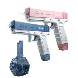 Gun Toys Game Sailor Sets Summer Adult Boys and Girls Electric Automatyczne ciągłe ogień pistoletu wodnego pistolet pod wysokim ciśnieniem 230714