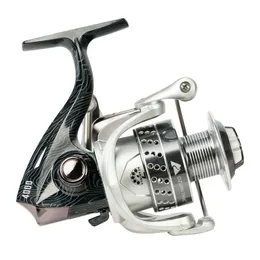 OTX Pro 4000 Spinning Fishing Reel, 5 1 1 Współczynnik przekładni, czarny