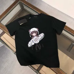 Męska projektant koszulki marka moda luksusowa czarna literowa koszulka do nadruku koszula haft haft z krótkim rękawem bawełniana koszulka Kobiety Krótki mężczyźni krótki zestaw 20 20