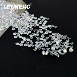 Luźne diamenty 1,0 ct na opakowanie Mały rozmiar luźne kamienie szlachetne D Doskonałe okrągłe cięcie do niestandardowej biżuterii Diamond Diy Making 230714