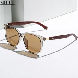 Okulary przeciwsłoneczne retro okulary przeciwsłoneczne dla mężczyzn okulary mody vintage okulary przeciwsłoneczne kobiety luksusowe odcienie drewna sonnenbrille lunette de soleil homme gafas 230715