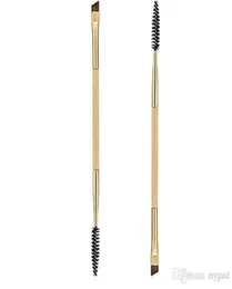 Şekil değiştiren çiftleştirilmiş bambu kaş fırçası profesyonel makyaj araçları kaş fırçası kaş tarağı makyaj fırçası2612232