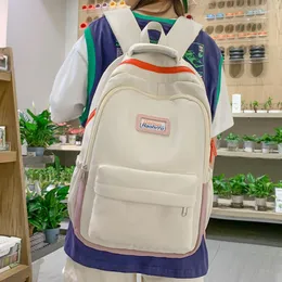 Школьные сумки мода Женщины -студент колледжа рюкзак рюкзак женщина каваи нейлоновое ноутбук сумки для подростков для девочек мальчики Водонепроницаемые путешествия