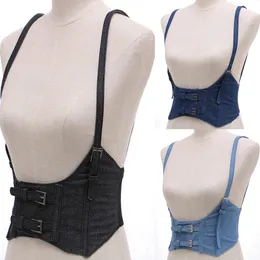 Gürtel Sexy Frauen Push Up Brustgurt Harness Korsett Gürtel Frauen Casual Denim Breiter Gürtel Dame Hosenträger Zubehör Elastischer Gürtel 230715