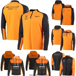 2024 Новый F1 McLarens Jacket Koodie Formula 1 Racing Team The Driver Thooties Swears Shootshirt Spring Mens Mens Series F1 Футболка Polo Рубашки