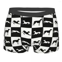 Underpants Custom Greyhound Dog Underwear Мужчины дыхание английское удушение Whippet Boxer Shorks Shorts Prandies мягкие для мужчин