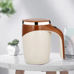 1 st kaffekopp Moka Kettle laddningsbar modell Automatisk omrörning Cup Coffee Cup High Value Electric Stirring Cup Lazy Milkshake Rotating Magnetic Water Cup