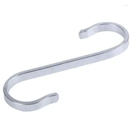 Cabides 4X Aço Inoxidável em forma de S Ganchos Poderoso Cabide de Cozinha Fecho Rack Suporte para Roupas 19X19mm